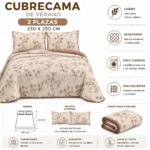 Cubrecama de Verano 2 plazas 230x250 Diseño 3