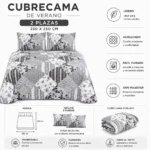 Cubrecama de Verano 2 plazas 230x250 Diseño 5