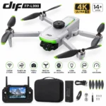DRON PLEGABLE FP-L990 CON CAMARA Y CONTROL REMOTO CON PANTALLA