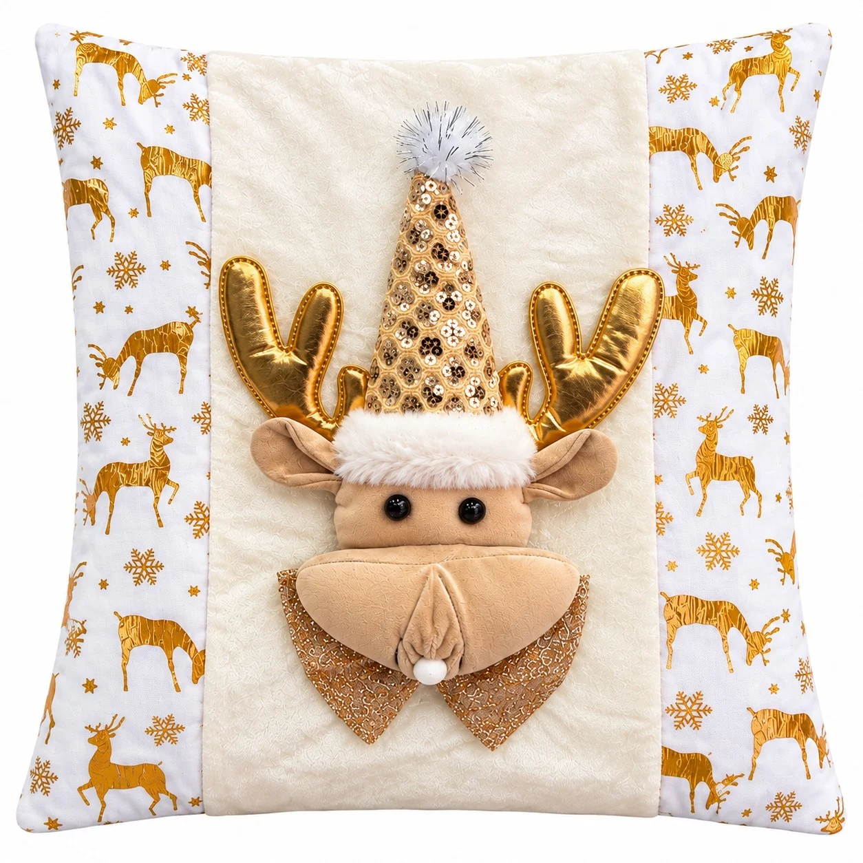 WhatsApp Image 2026-10-29 at 17.30.23 (3) Cojín Navideño Decorativo 45 cm - Imagen 1