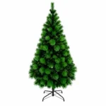 Árbol de Navidad Pino Artificial Doble Rama 210 cm Tipo Abanico