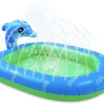 Piscina Inflable con Delfin y Lanza Agua - Angeles del Hogar Chile