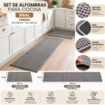 Set de 2 Alfombras para Cocina Sisal 40x60 + 40x120 cm (copia) - Imagen 3