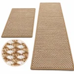 Set de 2 Alfombras para Cocina Sisal 40x60 + 40x120 cm